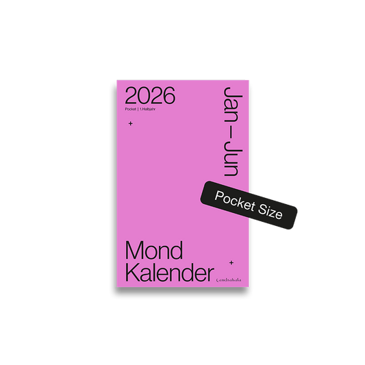 Mondkalender 2026 Pocket 1. Halbjahr