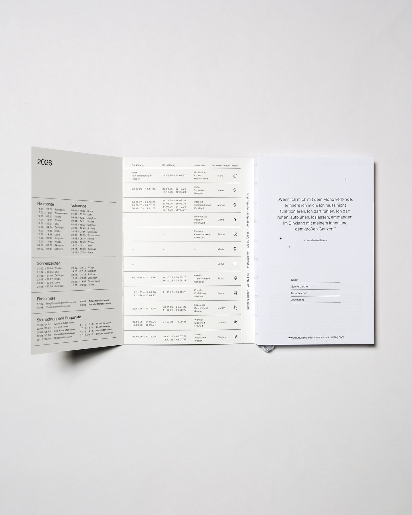 Special Edition / Mondkalender 2026