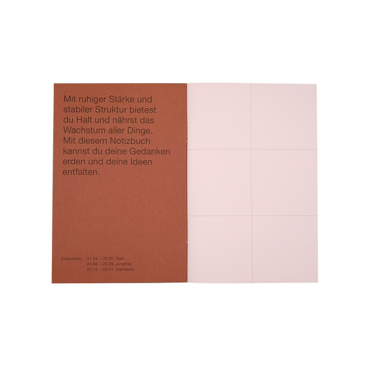 Notizheft Erde – Elements Edition