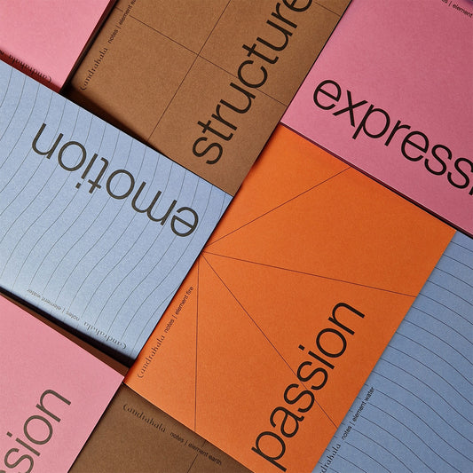 Notizhefte – Elements Edition (4Stk.)