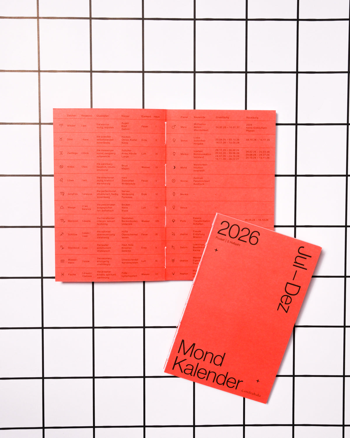 Mondkalender 2026 Pocket Bundle