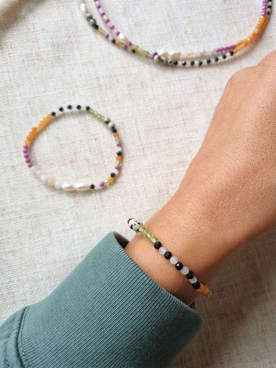 COSMIC TIDE Edelsteinarmband