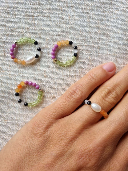 COSMIC TIDE Edelsteinring