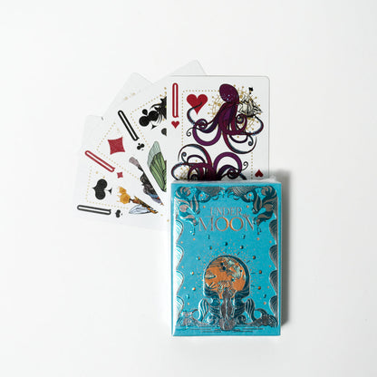 Mystische Spielkarten "Under the Moon"