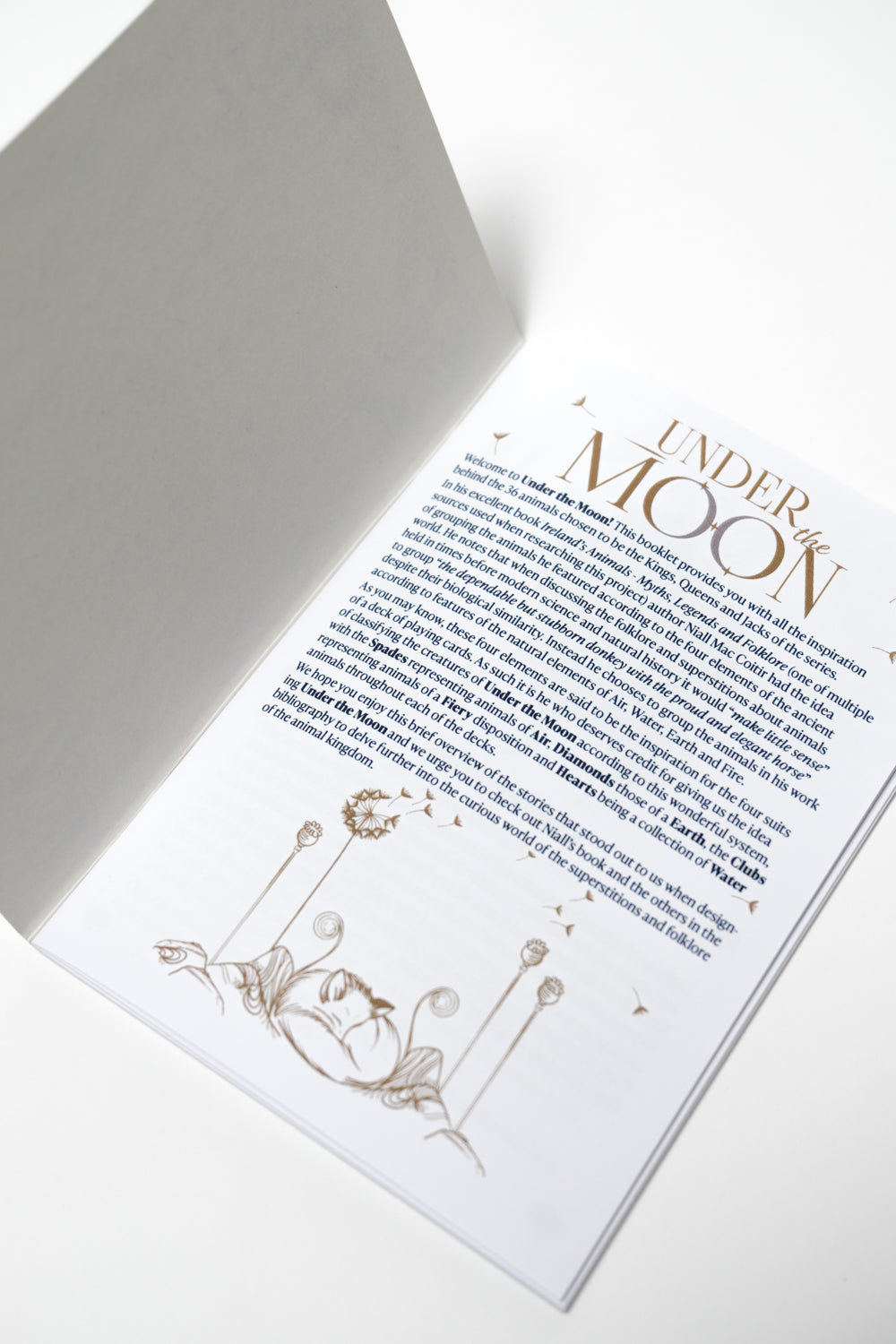 Booklet "Under the Moon"