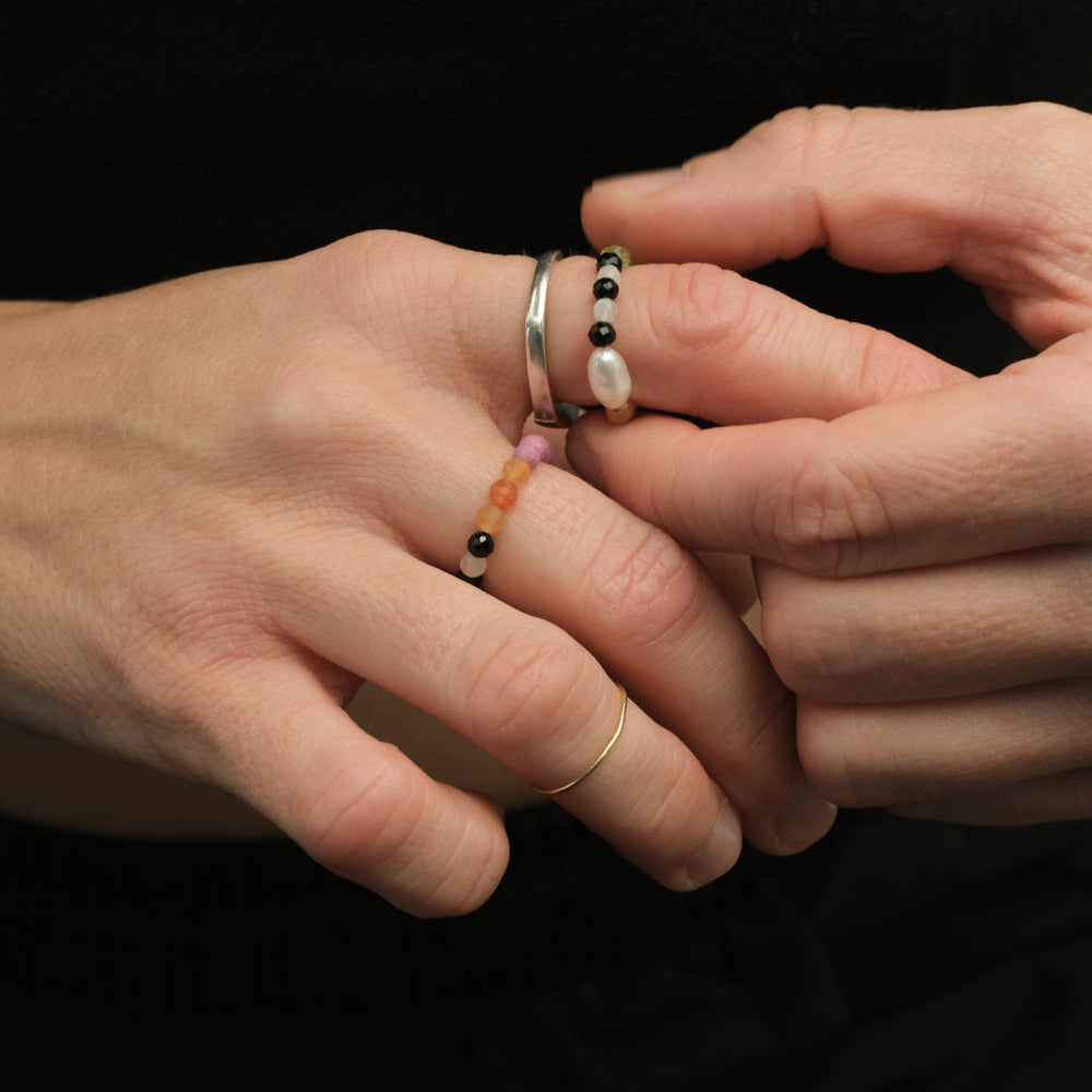 COSMIC TIDE Edelsteinring