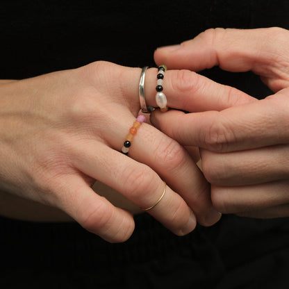 COSMIC TIDE Edelsteinring