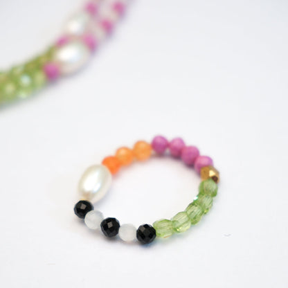 COSMIC TIDE Edelsteinring