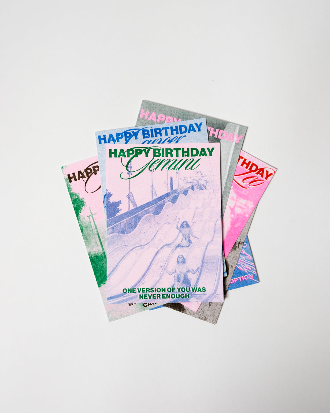 Happy Birthday Sternzeichen Postkarte