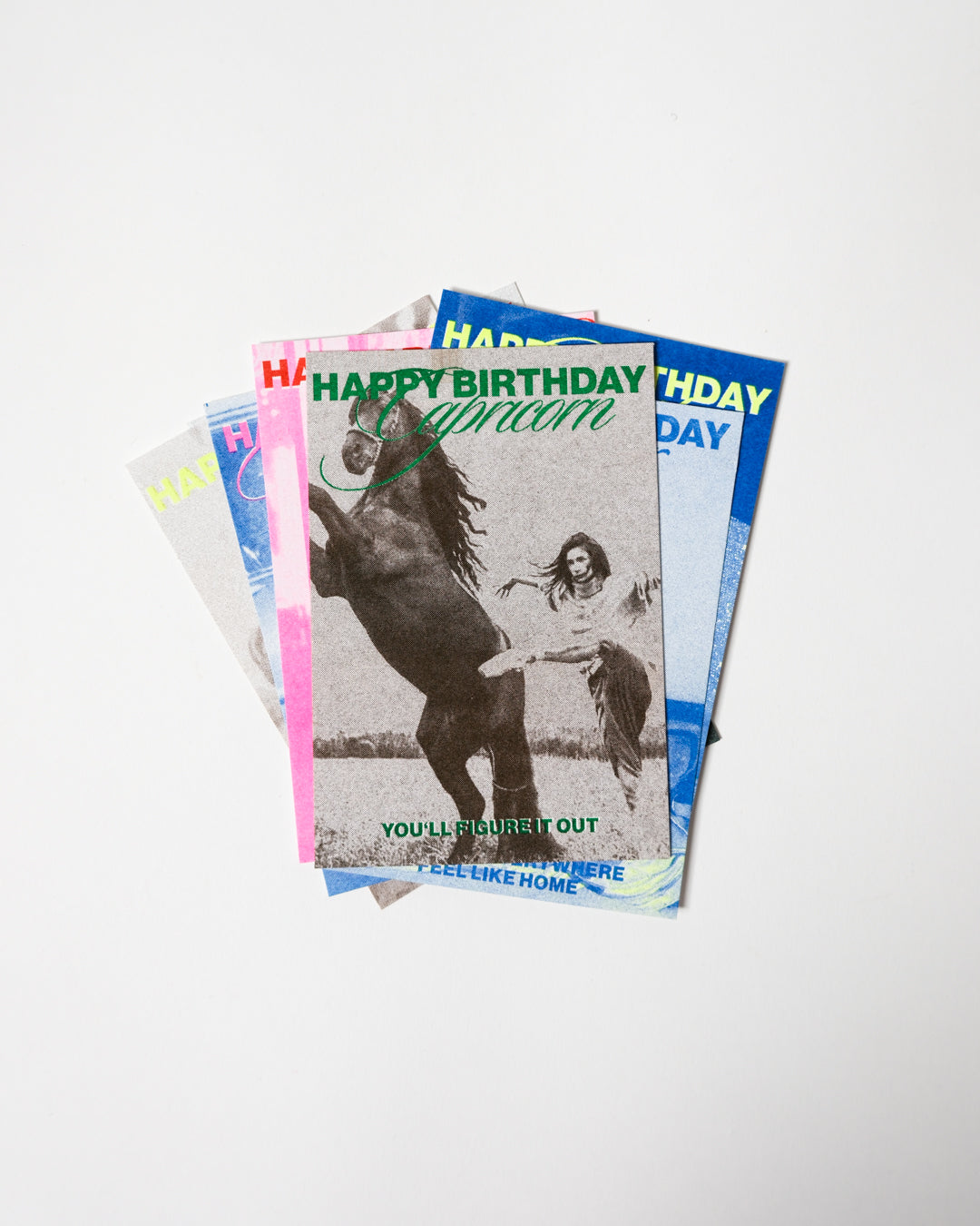 Happy Birthday Sternzeichen Postkarte