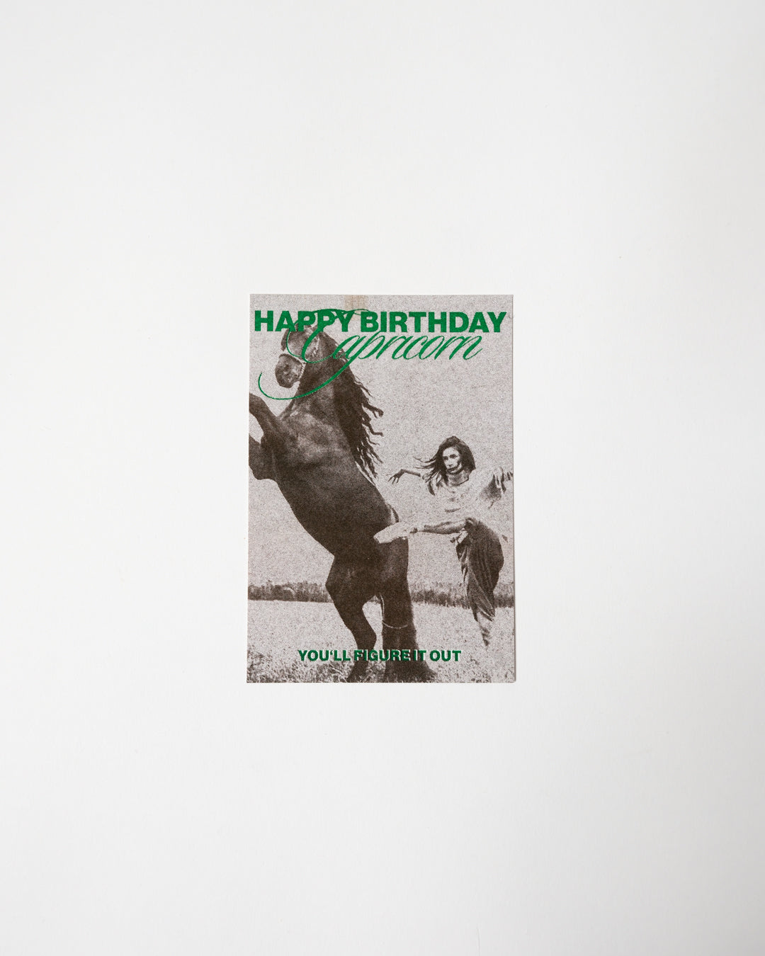 Happy Birthday Sternzeichen Postkarte