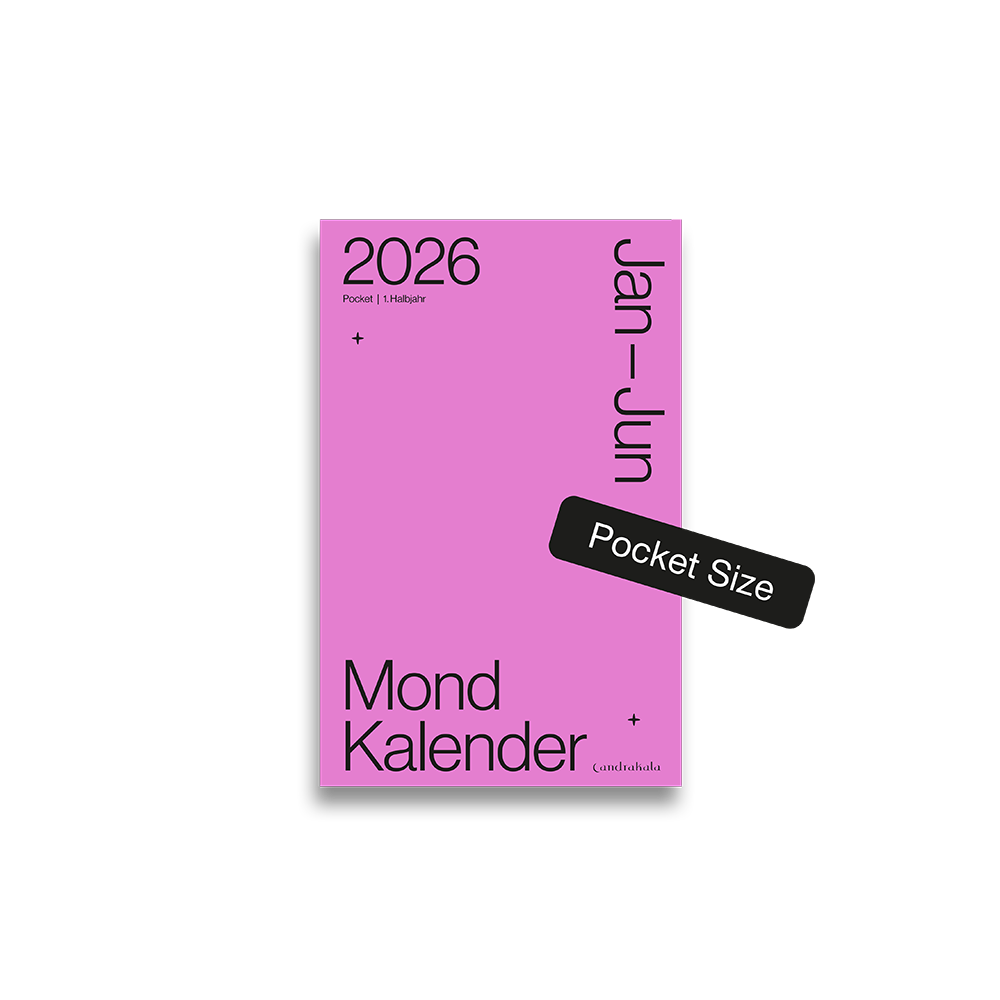 Mondkalender 2026 Pocket 1. Halbjahr