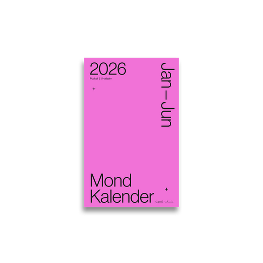 Mondkalender 2026 Pocket 1. Halbjahr