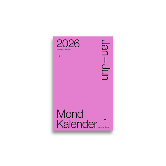 Mondkalender 2026 Pocket 1. Halbjahr