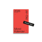 Mondkalender 2026 Pocket 2. Halbjahr