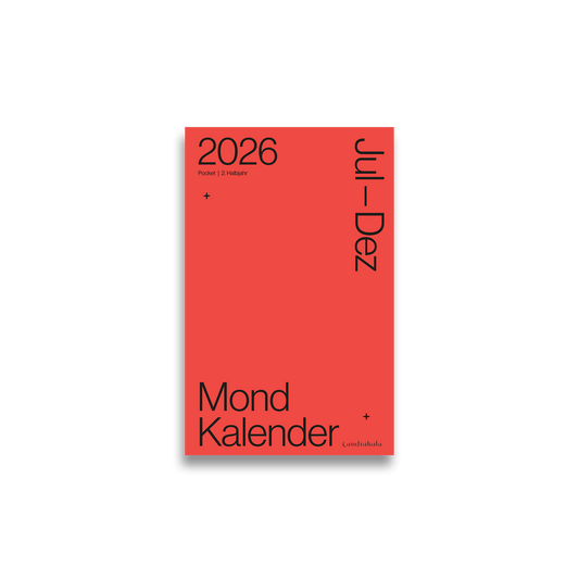 Mondkalender 2026 Pocket 2. Halbjahr