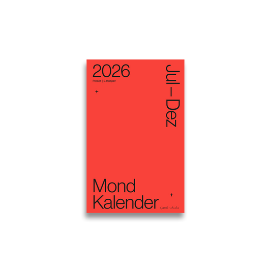 Mondkalender 2026 Pocket 2. Halbjahr