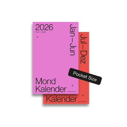 Mondkalender 2026 Pocket Bundle
