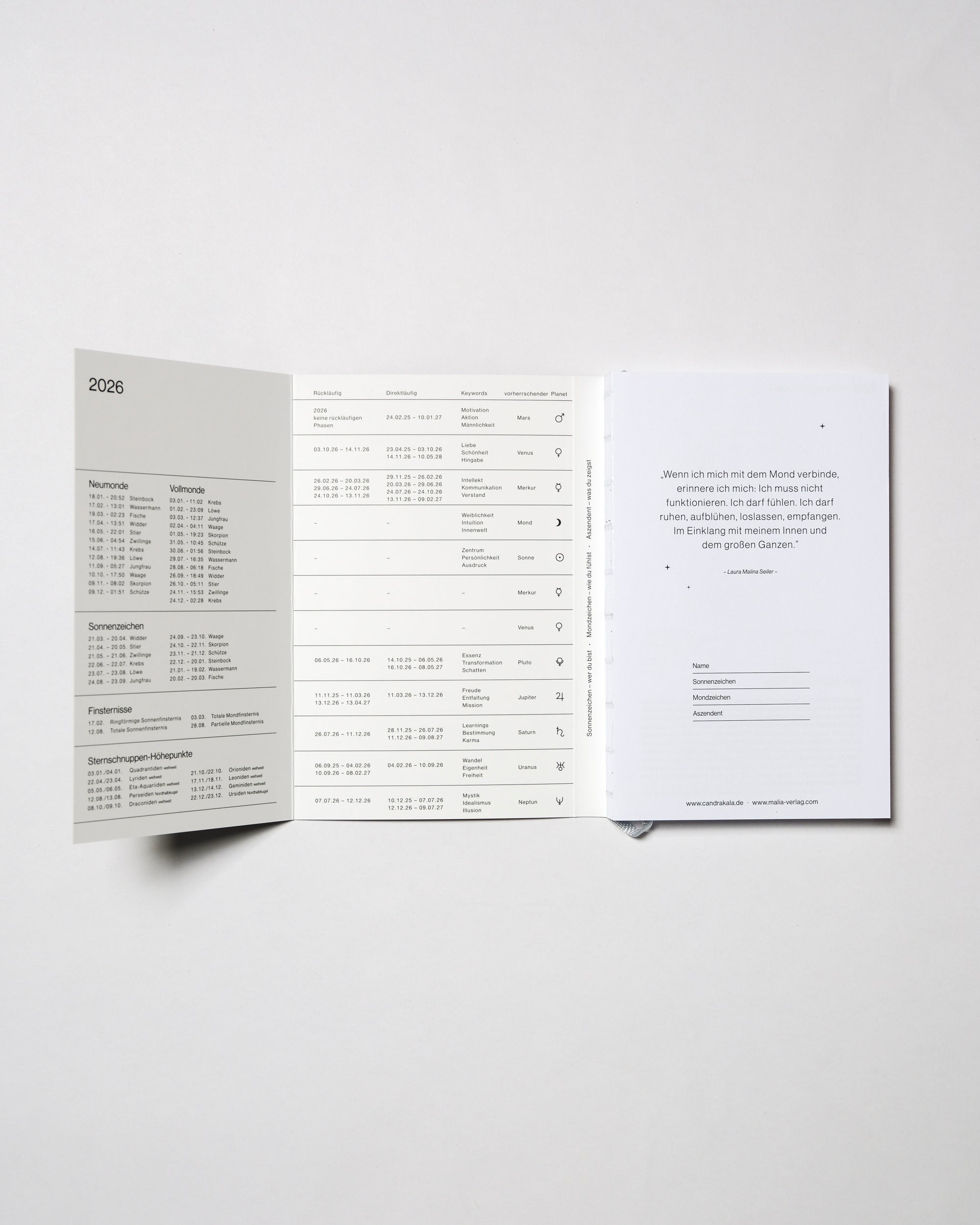 Special Edition / Mondkalender 2026