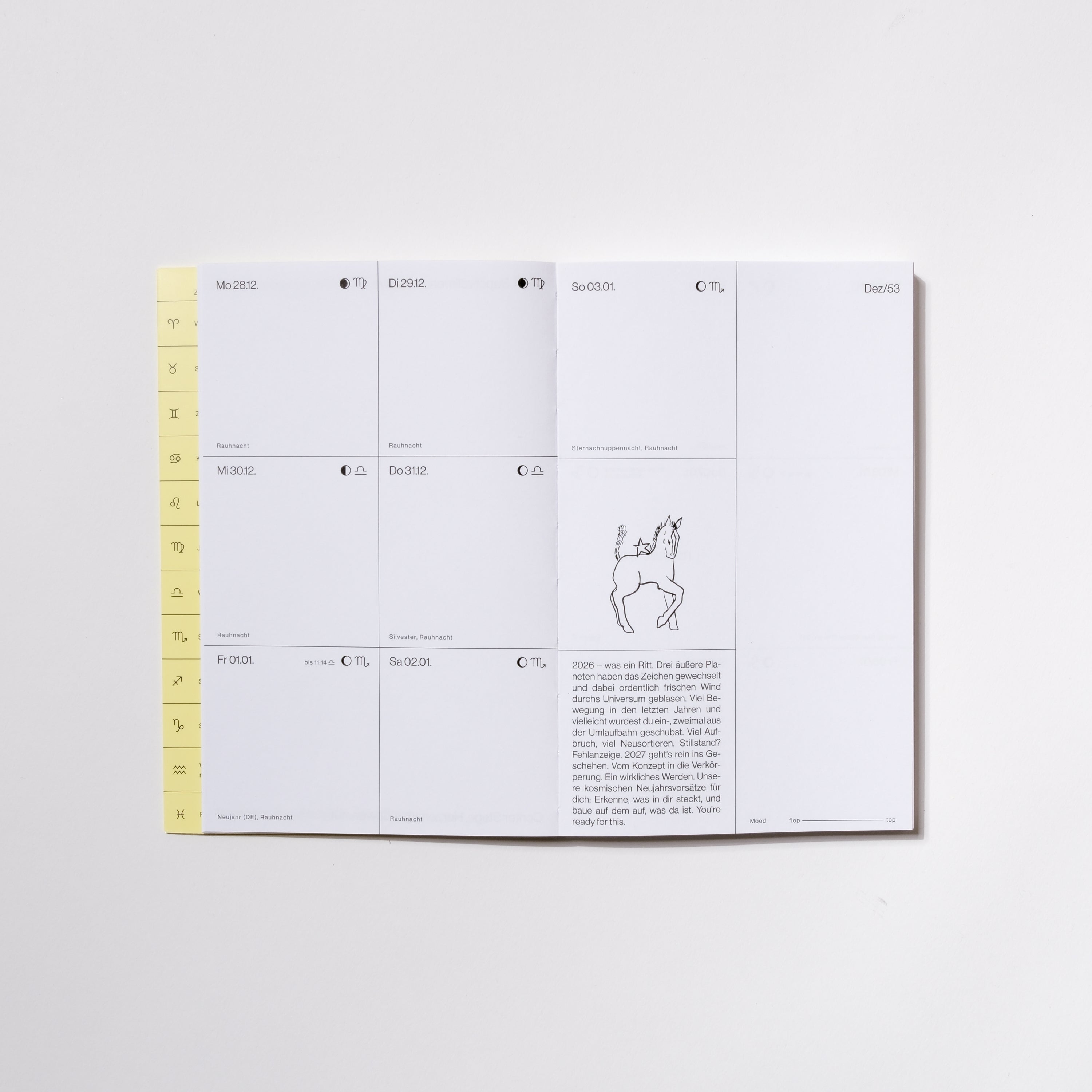 Mondkalender 2027 – Moon Milk