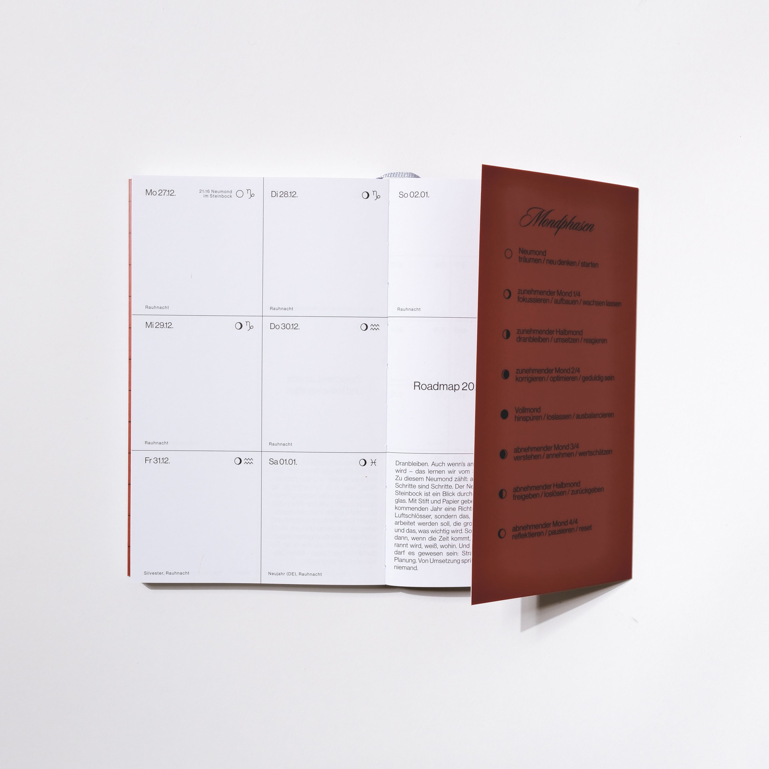 Mondkalender 2027 – Mars Metallic