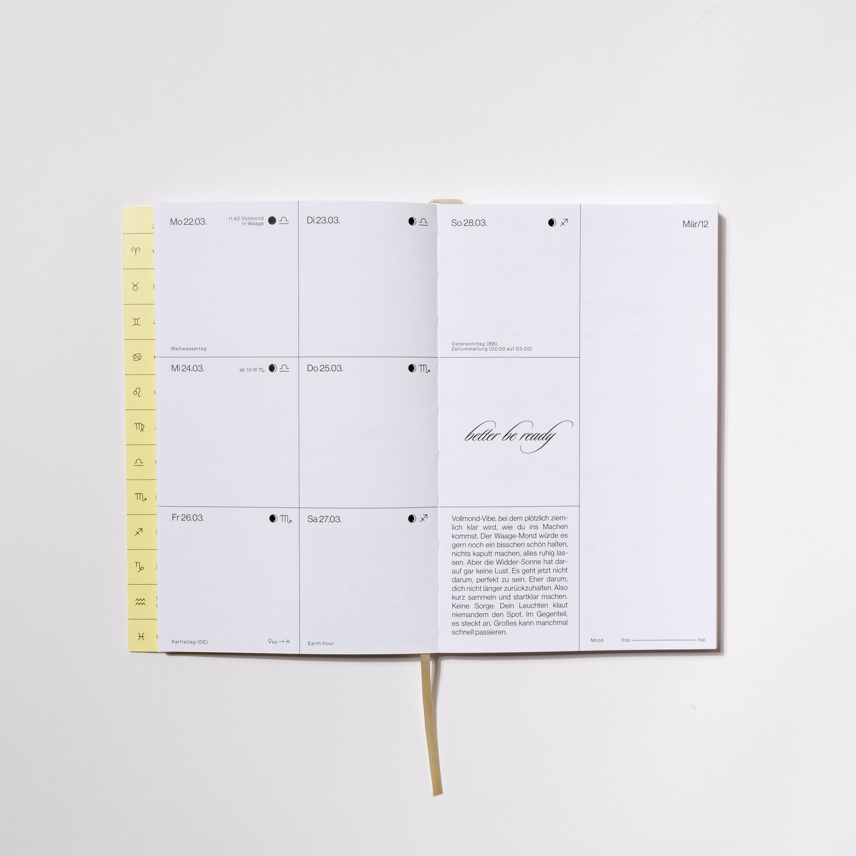 Mondkalender 2027 – Moon Milk