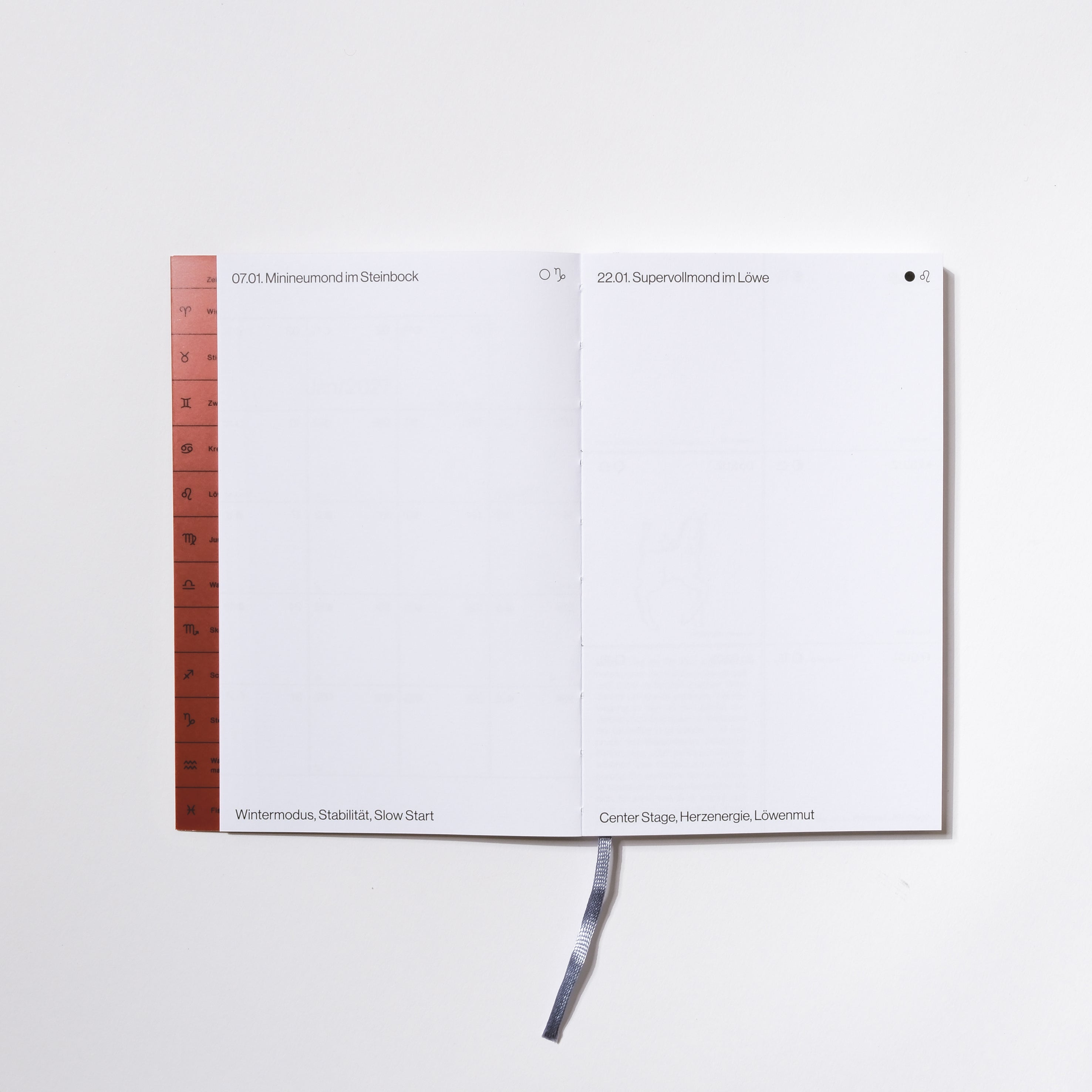 Mondkalender 2027 – Mars Metallic