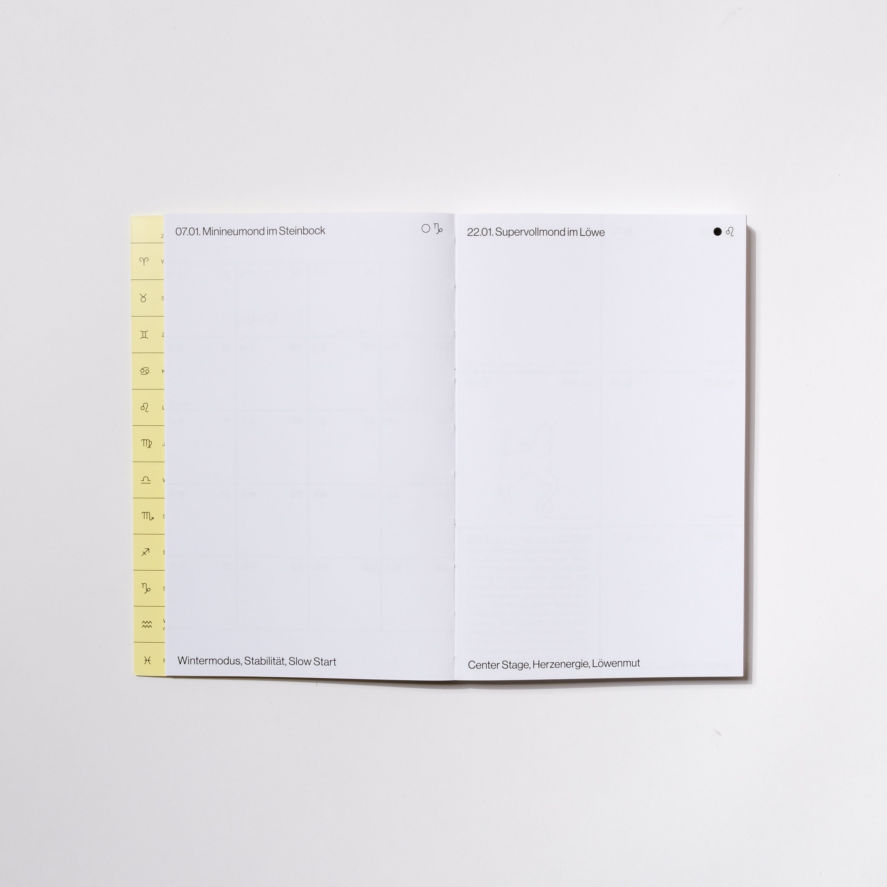 Mondkalender 2027 – Moon Milk