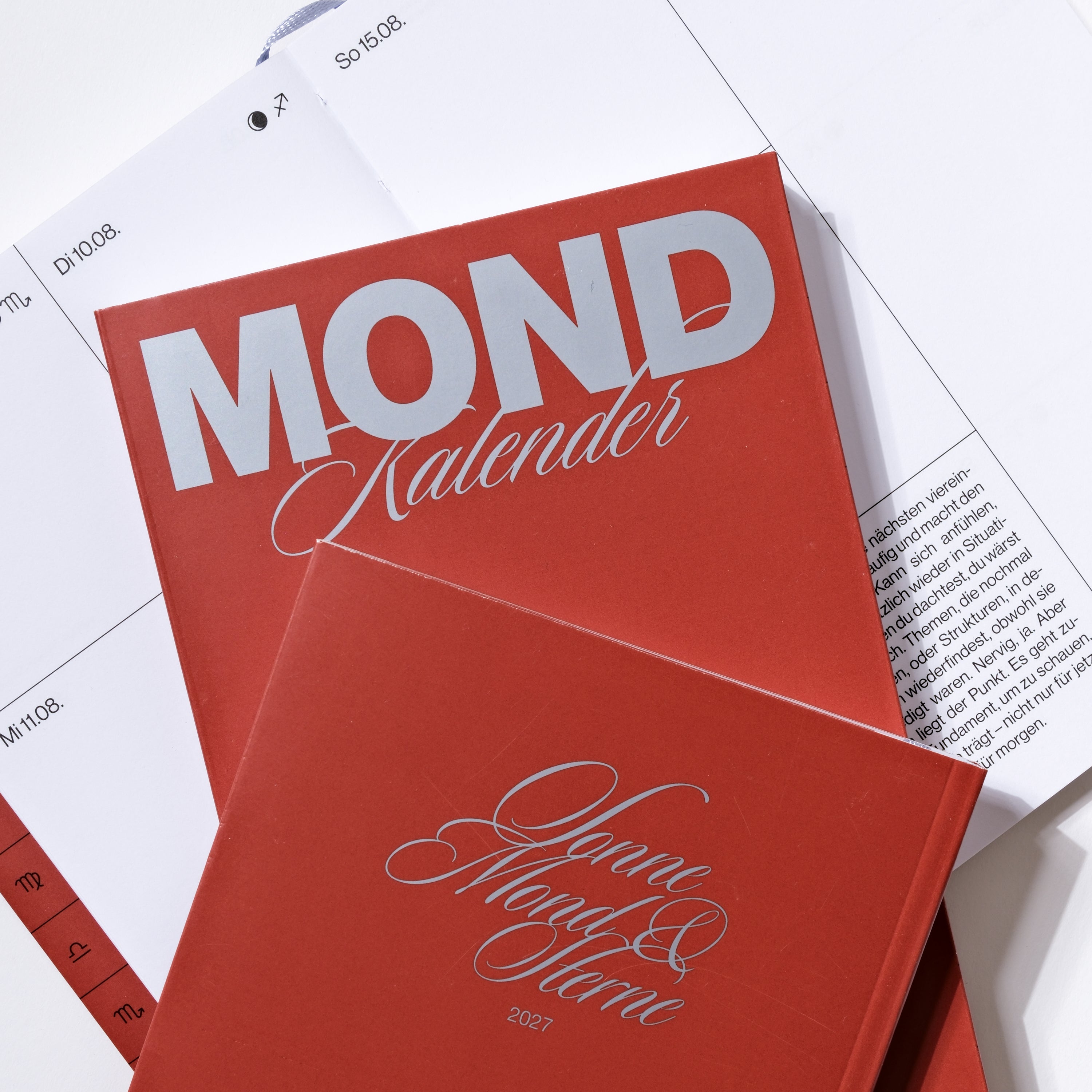 Mondkalender 2027 – Mars Metallic