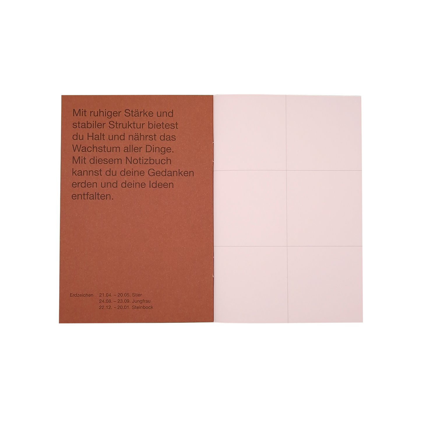 Notizheft Erde – Elements Edition