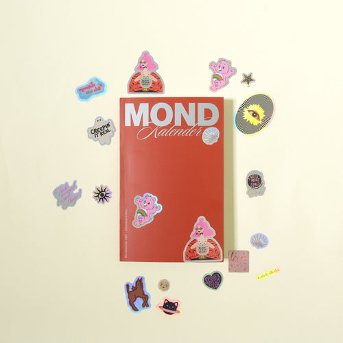 Mondkalender - Mars Metallic + Sticker