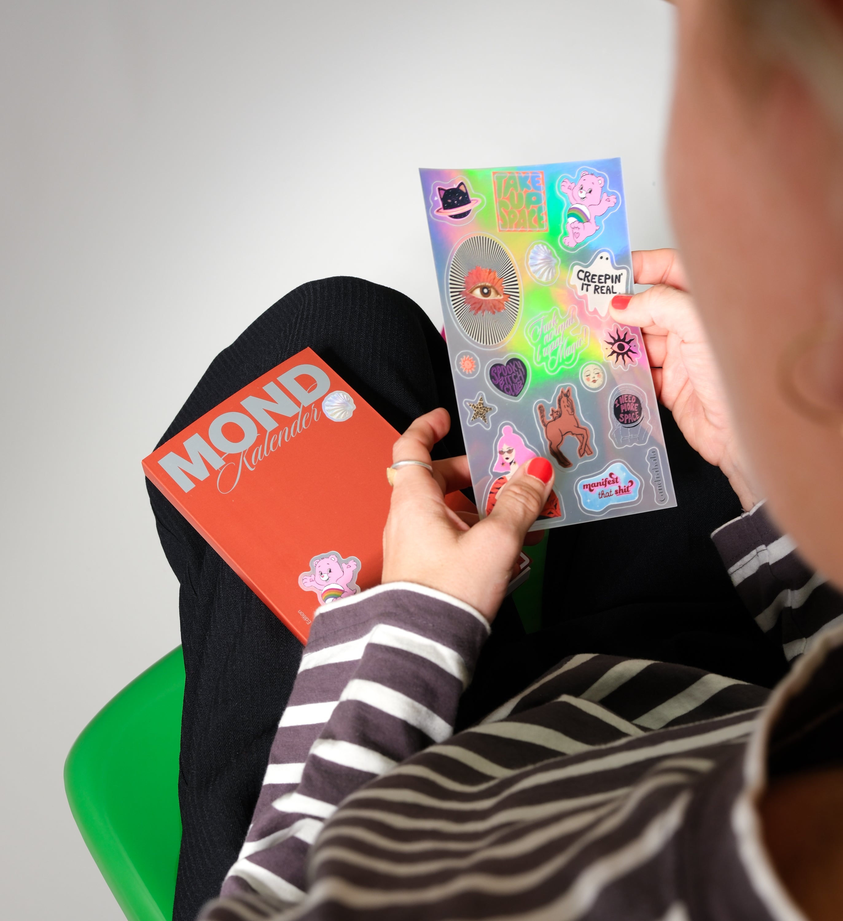 Mondkalender - Mars Metallic + Sticker