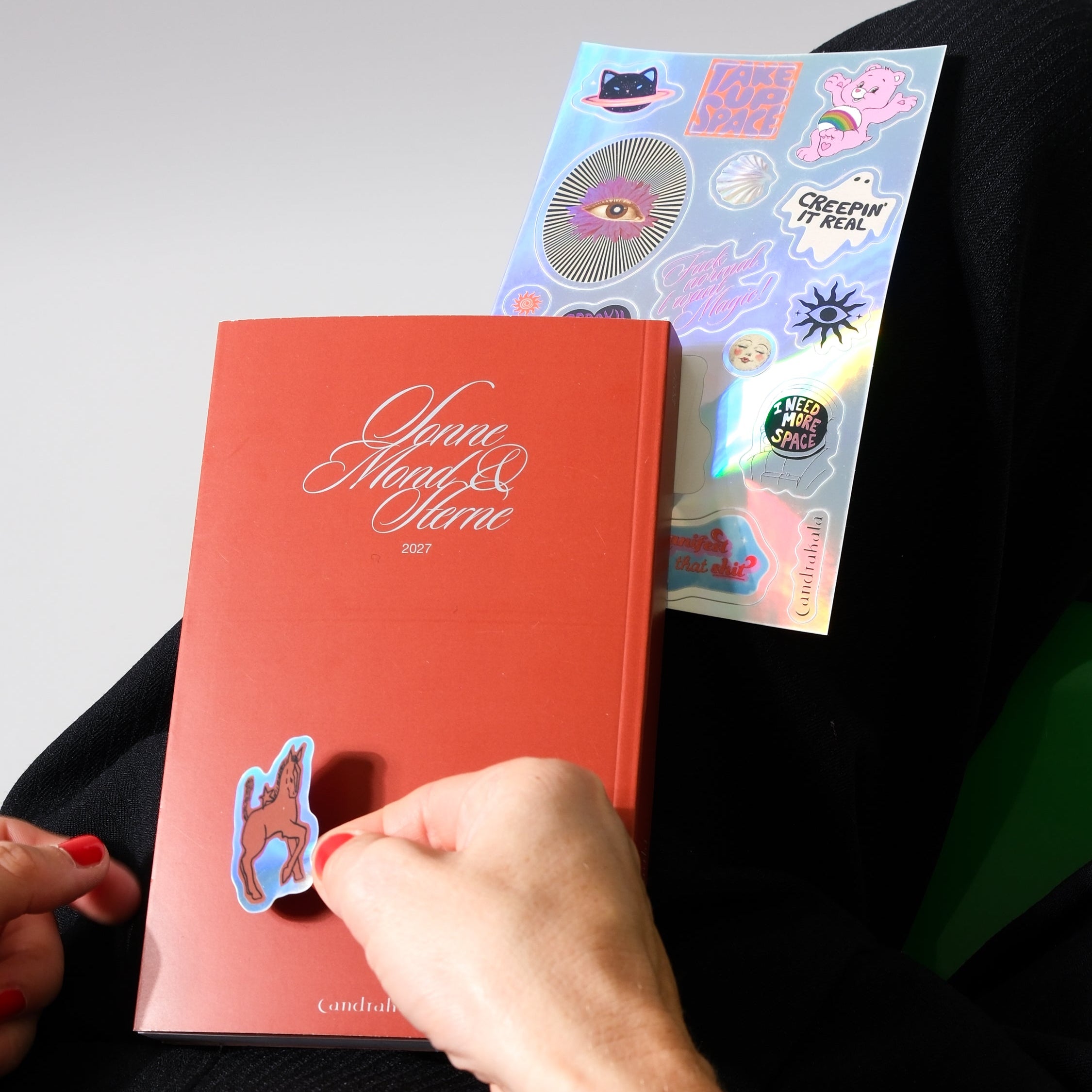 Mondkalender - Mars Metallic + Sticker