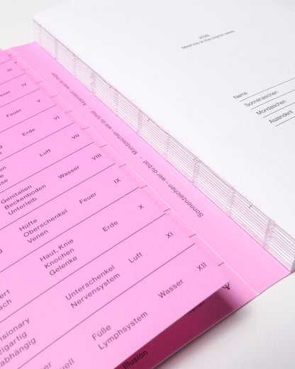 Mondkalender 2026 mit Schweizer Broschur Bindung von candrakala