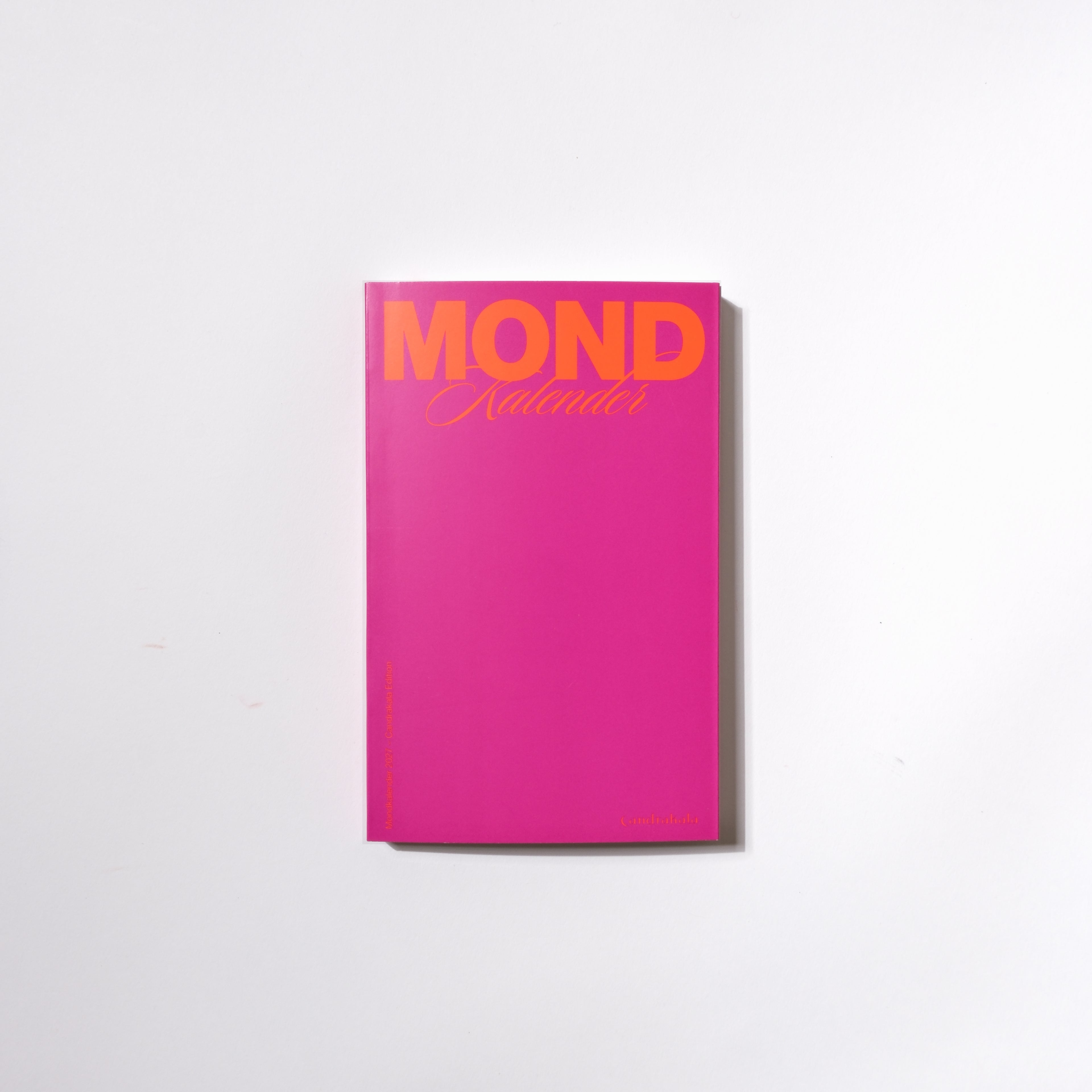 Mondkalender 2027 – Supernova Pink