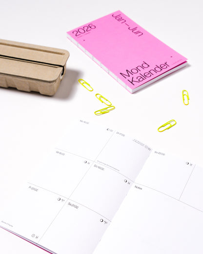 Mondkalender 2026 Pocket 1. Halbjahr