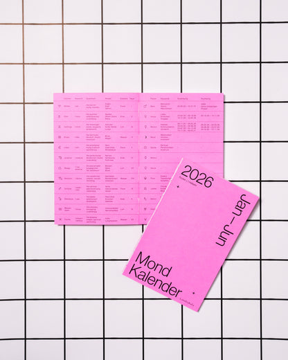 Mondkalender 2026 Pocket Bundle
